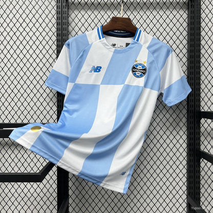 Camisola Gremio 2026-27 Alternativa Azul Versão Adepto