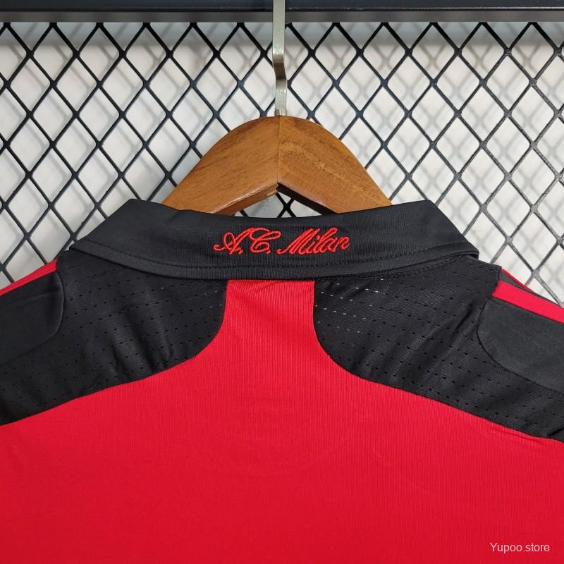 Camisola Manga Comprida AC Milan 2007-08 Principal