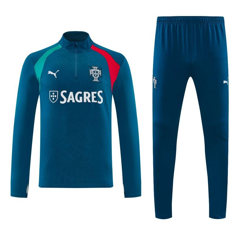 Fato de Treino Portugal 2026 - Camisola com Fecho
