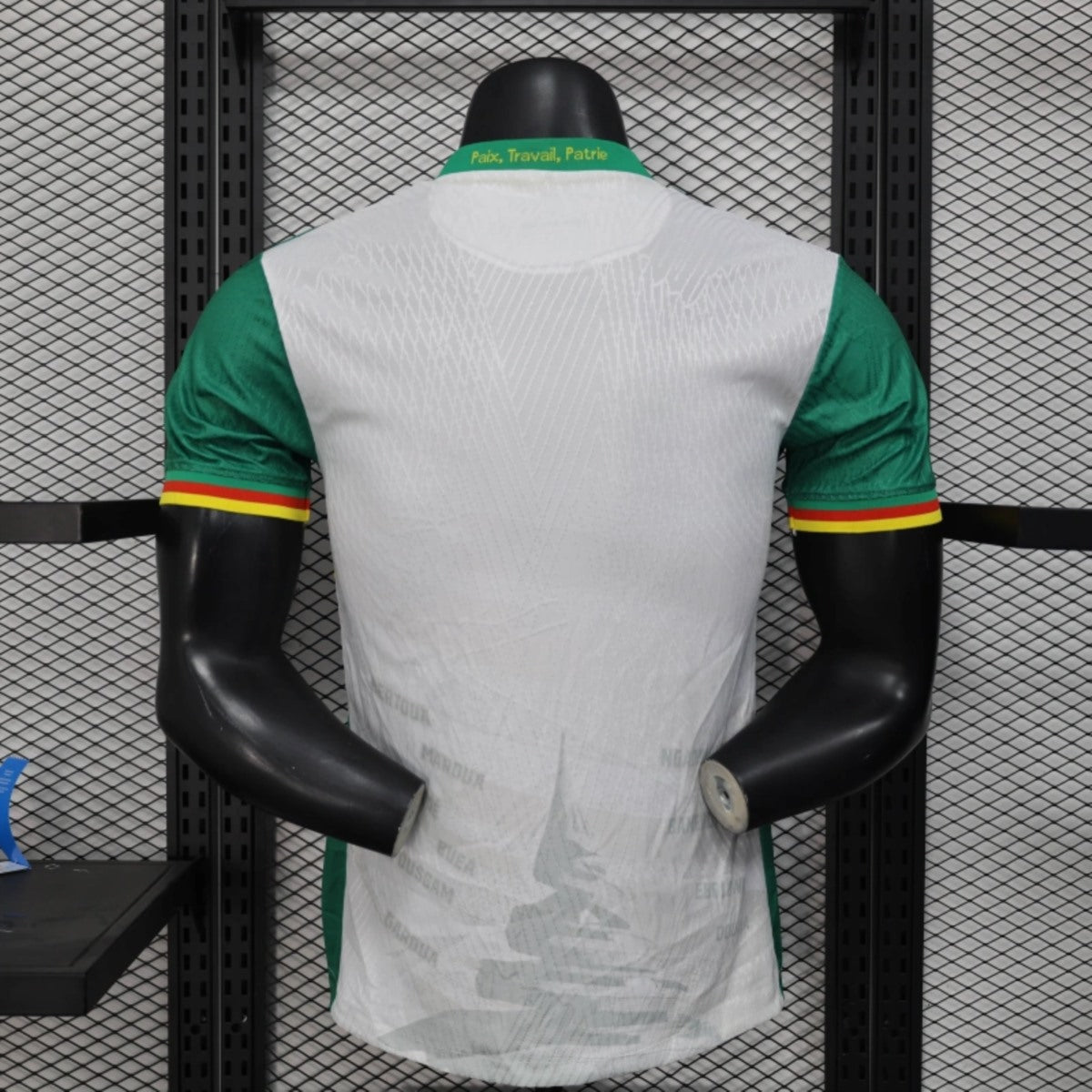 Camisola Camarões 2025 Alternativa Branca Versão Jogador