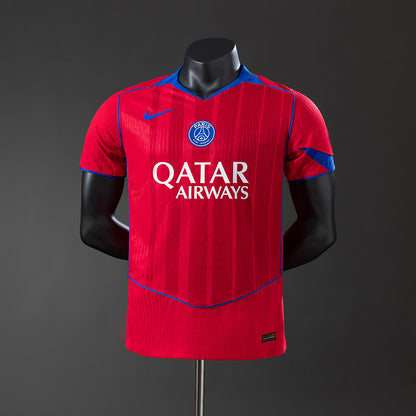 Camisola FC Paris Saint-Germain 2025-26 Alternativa Vermelha Versão Jogador
