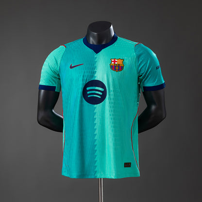 Camisola FC Barcelona 2026-27 Alternativa Azul Versão Jogador
