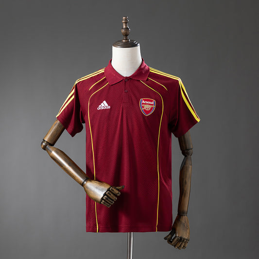 Polo ARS 2025-26 Vermelho Escuro