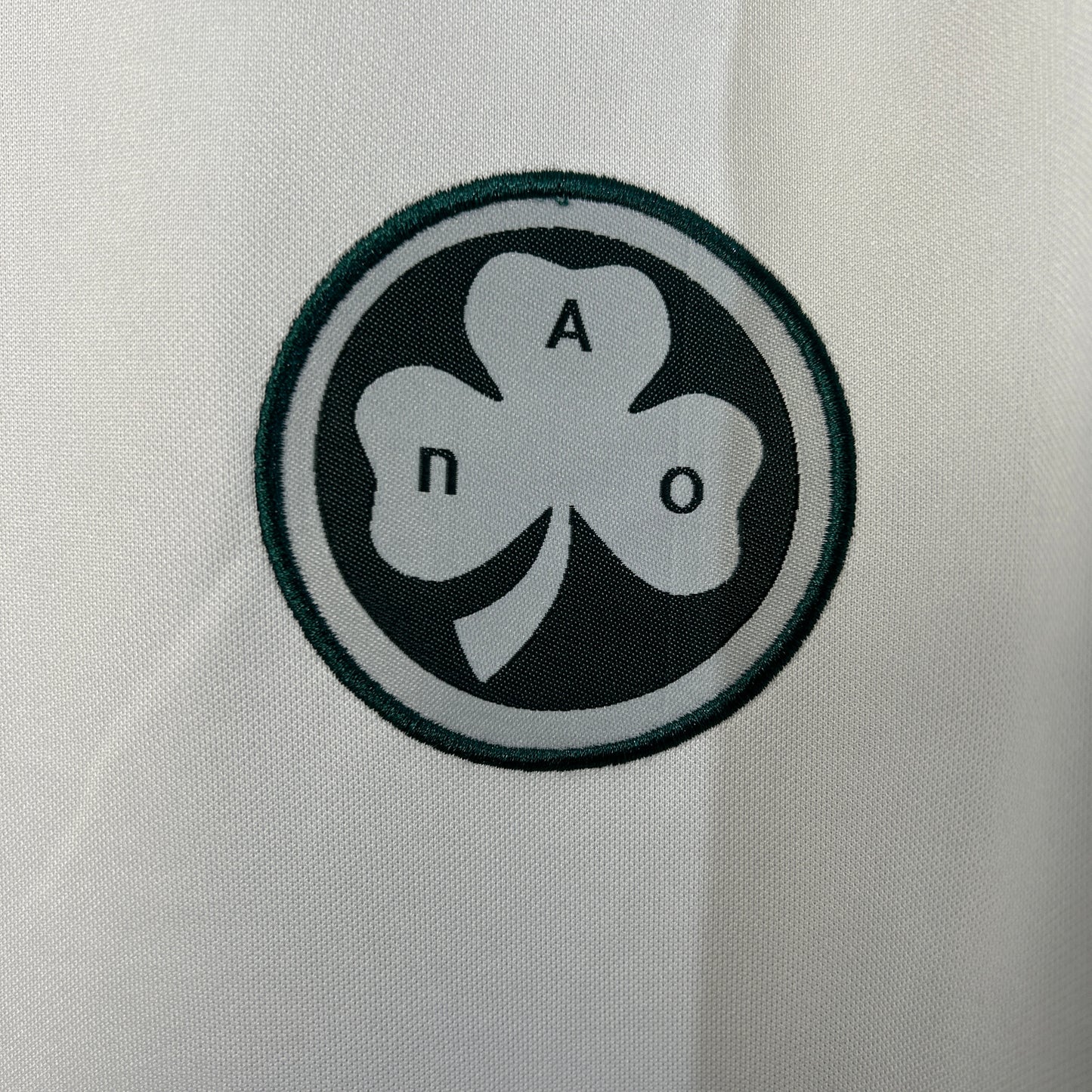 Camisola Panathinaikos AO 2025-26 Alternativa Branca Versão Adepto