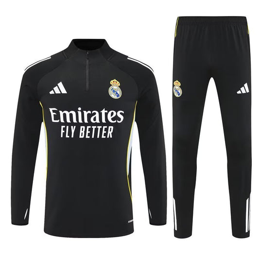 Fato de Treino Real Madrid 2025-26 - Camisola com Fecho