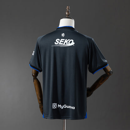 Camisola Rangers FC 2025-26 Alternativa Vermelha Versão Adepto