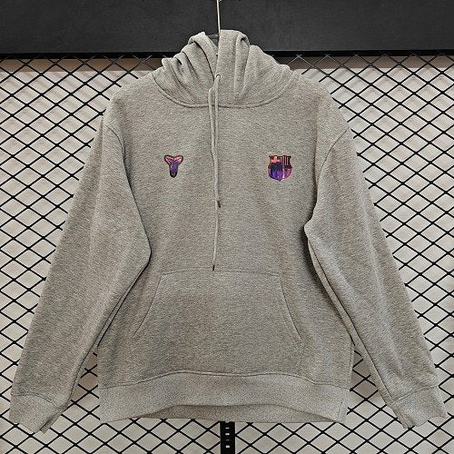 Hoodie FC Barcelona 2026-27 Cinzento