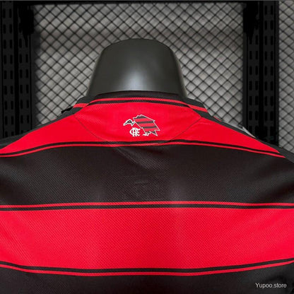 Camisola CR Flamengo 2025-26 Principal Versão Jogador Todos Patrocinadores