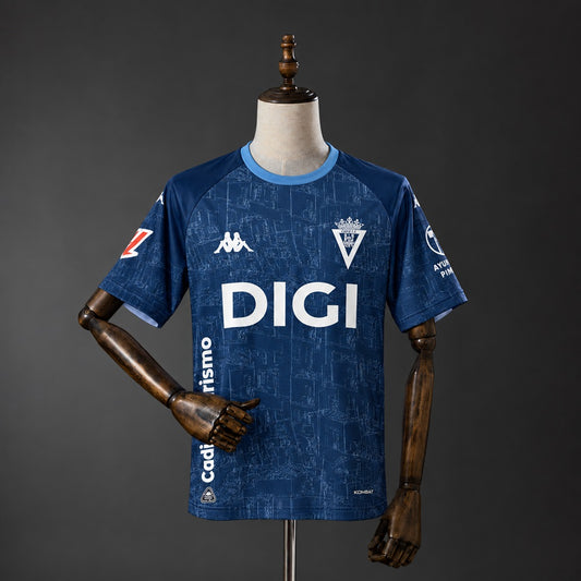 Camisola Cadiz CF 2026-27 Alternativa Azul Versão Adepto