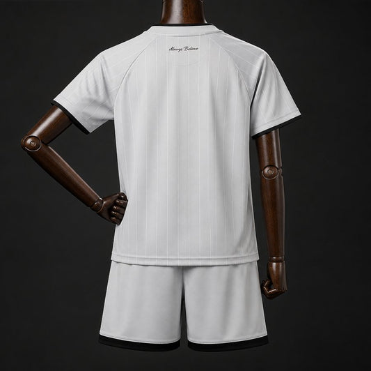 Kit Criança Bristol City 2026-27 Alternativo Branco