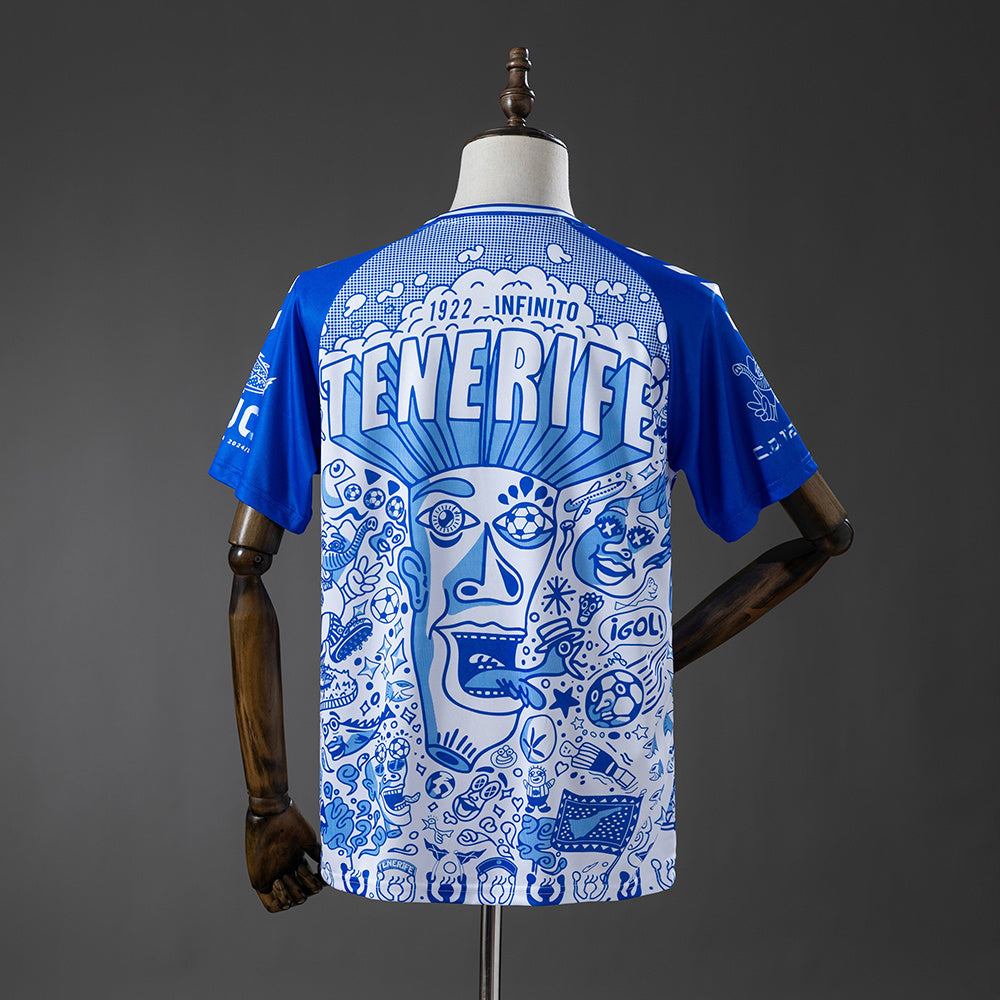 Camisola CD Tenerife 2025-26 Edição Especial Versão Adepto