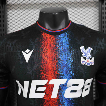 Camisola CRY-PAL 2024-25 Alternativa Preta Versão Jogador