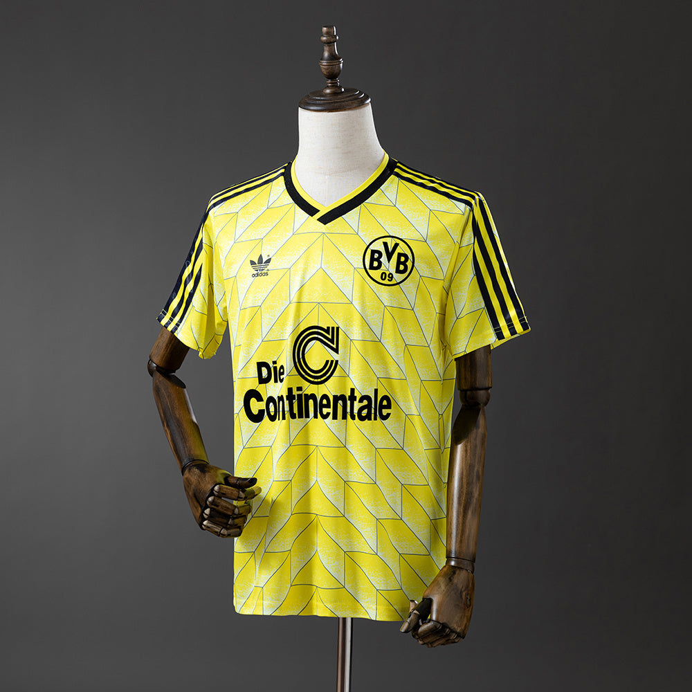 Camisola Borussia Dortmund 1988-89 Principal Versão Adepto