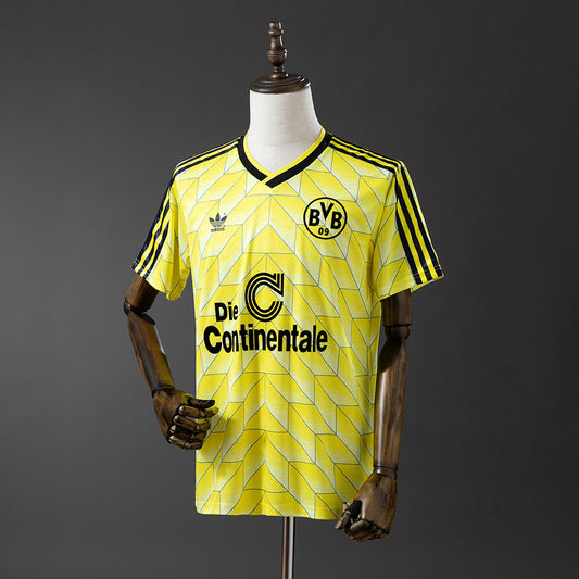 Camisola Borussia Dortmund 1988-89 Principal Versão Adepto