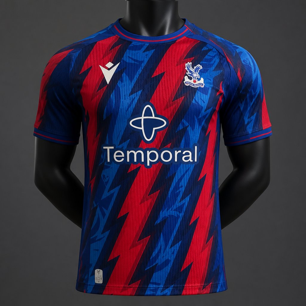 Camisola CRY-PAL 2026-27 Alternativa Azul Versão Jogador