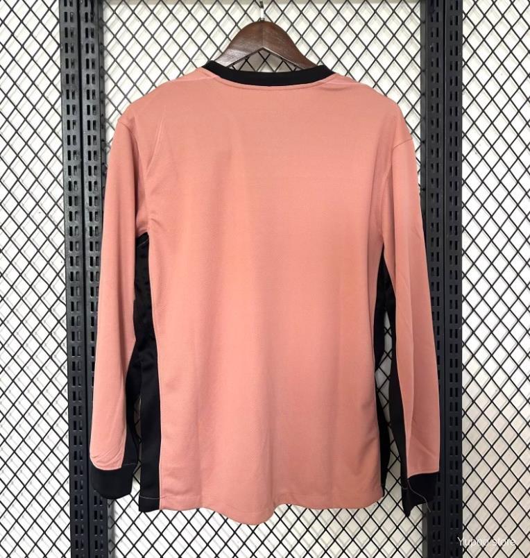 Camisola Manga Comprida FC Paris Saint-Germain 2024-25 Alternativa Laranja Versão Adepto