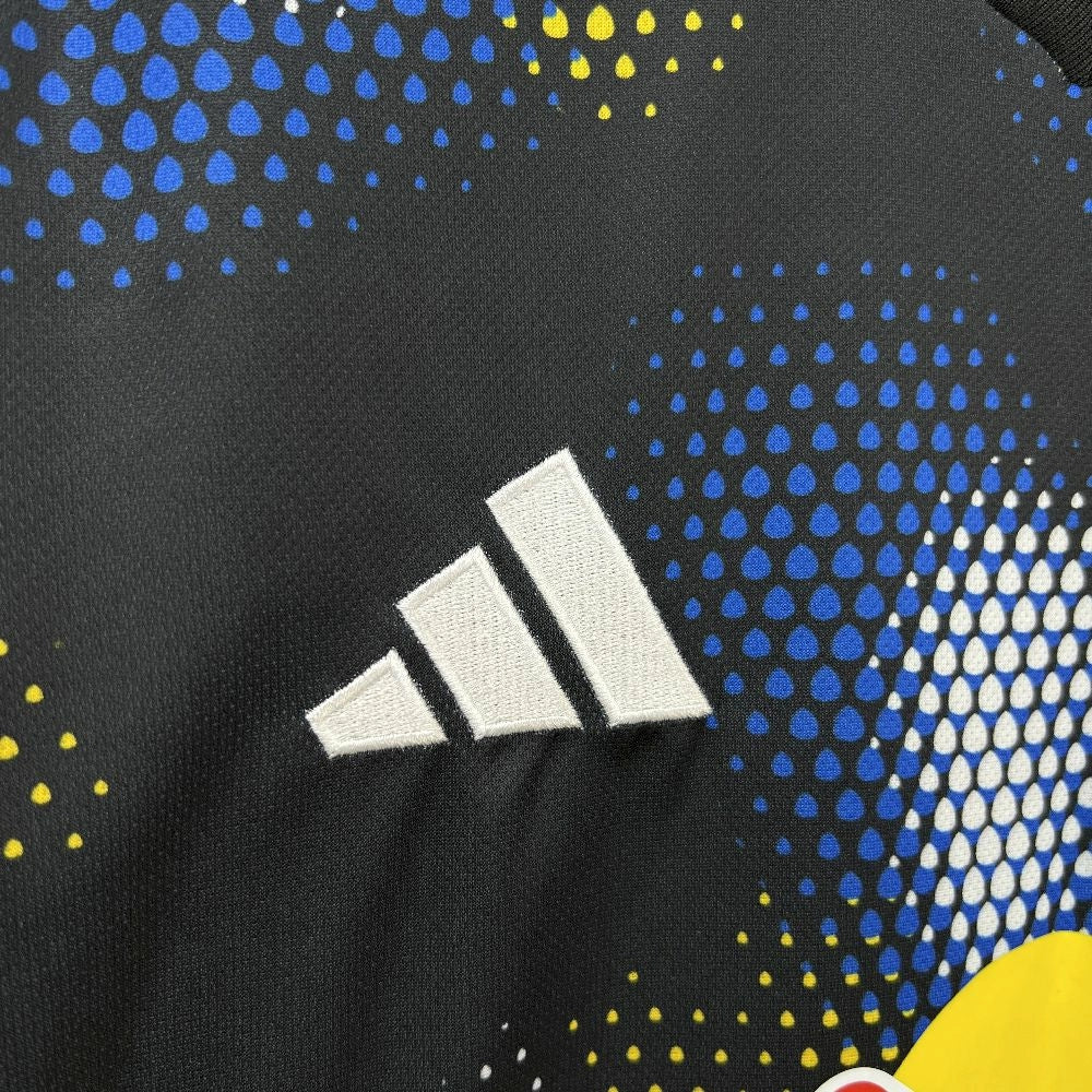 Camisola Leeds-U 2025-26 Alternativa Azul Escura Versão Adepto