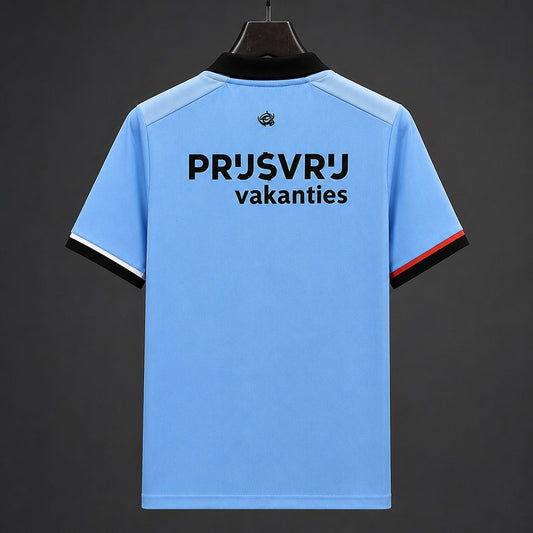 Camisola Feyenoord 2026-27 Alternativa Azul Clara Versão Adepto