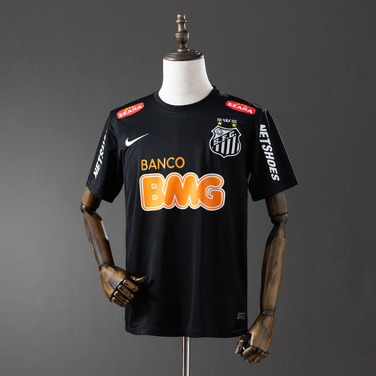 Camisola Santos FC 2012-13 Alternativa Preta Versão Adepto