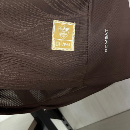 Camisola Vasco da Gama 2025-26 Alternativa Vermelha Lisa Versão Adepto