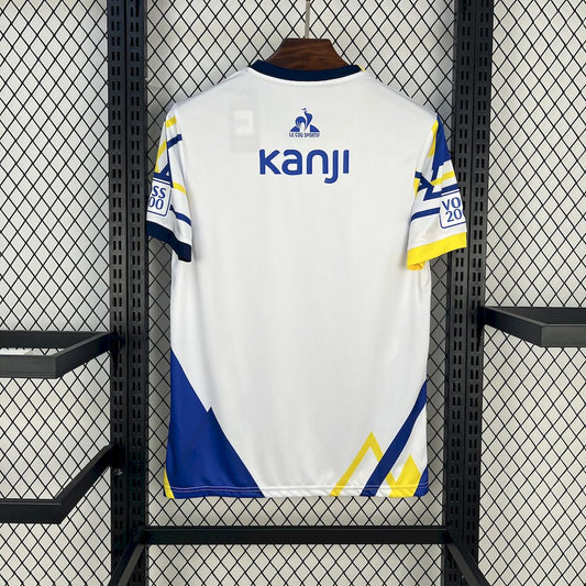 Camisola CA Rosario Central 2025-26 Alternativa Branca Versão Adepto