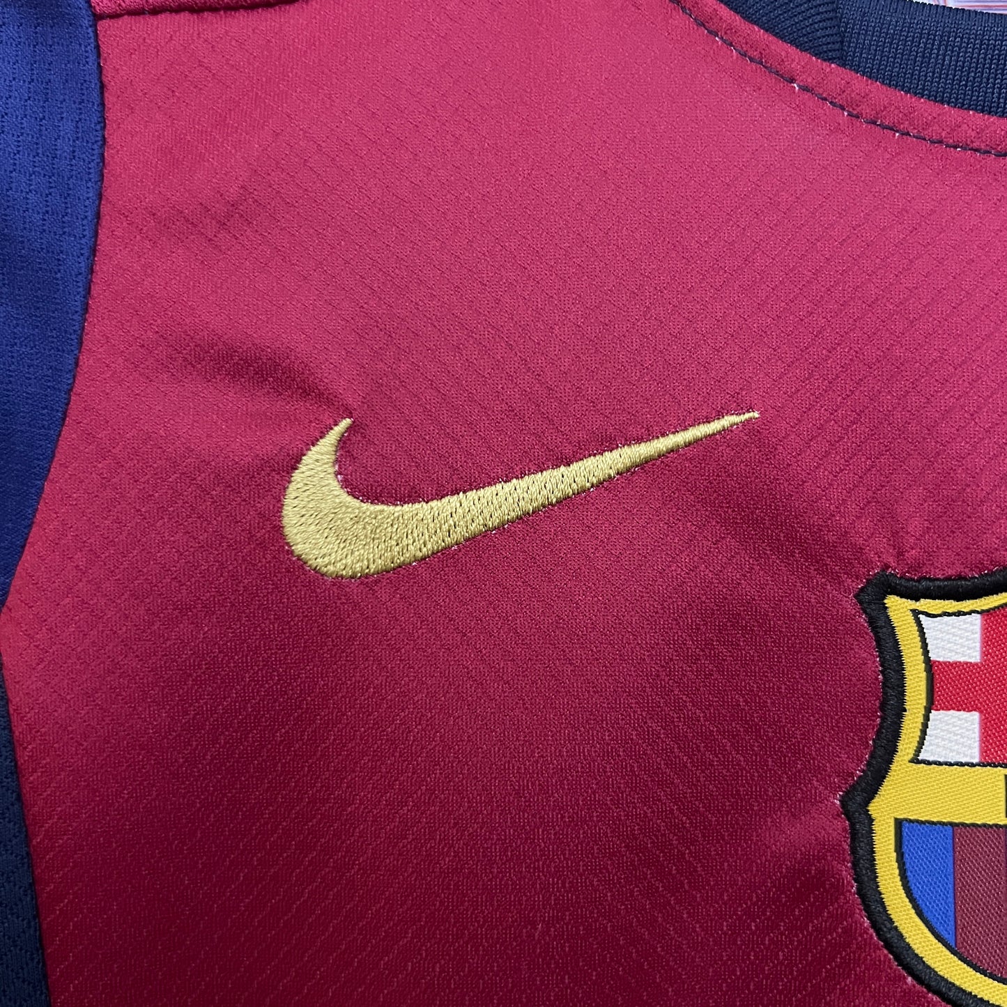 Kit Criança FC Barcelona 2025-26 Edição Travis Scott
