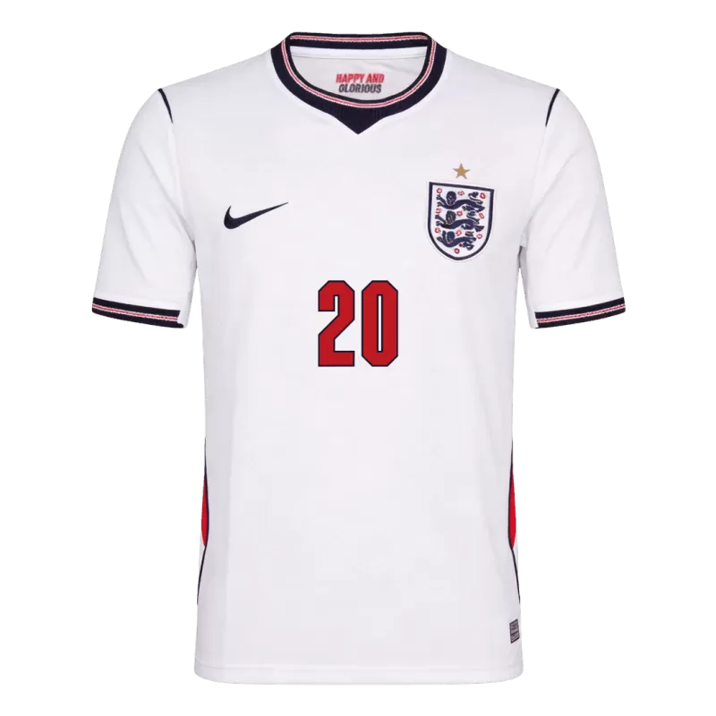 Camisola Inglaterra 2026 Principal Versão Adepto PALMER #20