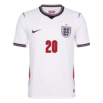Camisola Inglaterra 2026 Principal Versão Adepto PALMER #20