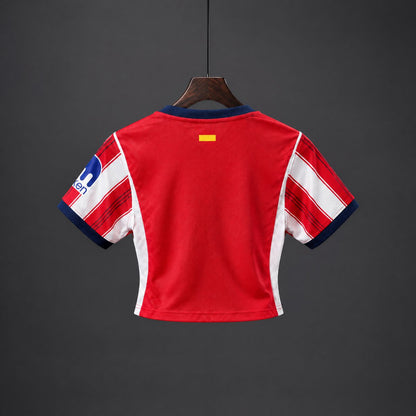 Crop Top Mulher Atletico Madrid 2026-27 Principal