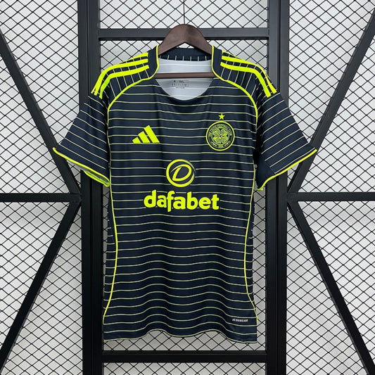 Camisola Celtic FC 2025-26 Alternativa Azul Versão Adepto
