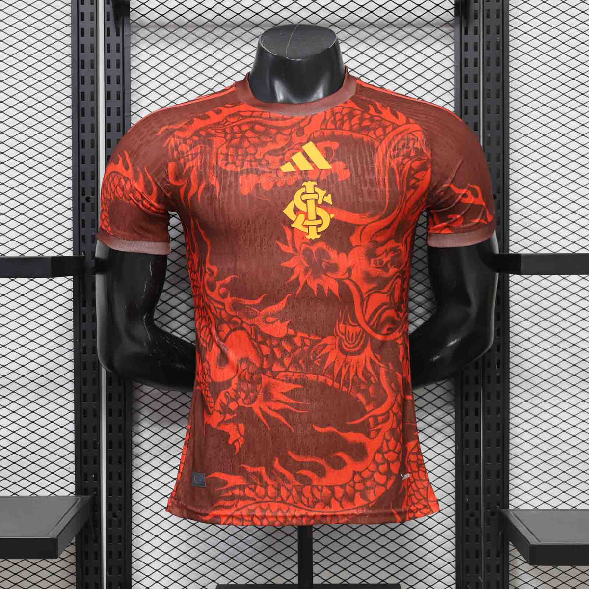 Camisola SC Internacional 2026-27 Alternativa Vermelha Lisa Versão Jogador