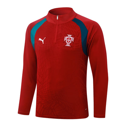 Fato de Treino Portugal 2026 - Camisola com Fecho
