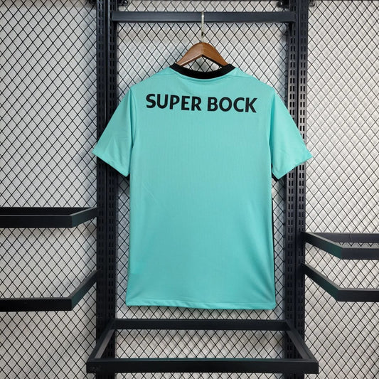 Camisola SCP 2025-26 Alternativa Verde-Claro Versão Adepto