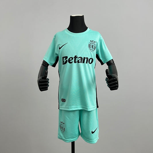 Kit Criança SCP 2025-26 Alternativo Verde Claro