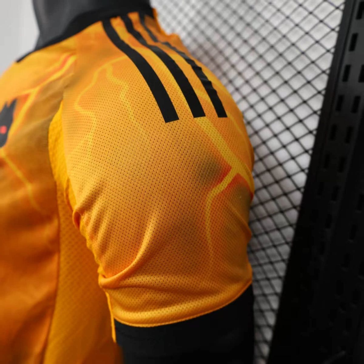 Camisola AS Roma 2025-26 Alternativa Amarela Versão Jogador