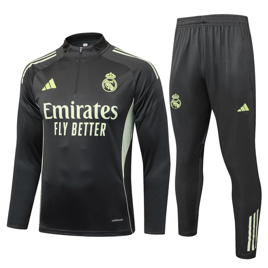 Fato de Treino Real Madrid CF 2024-25 - Camisola com Fecho