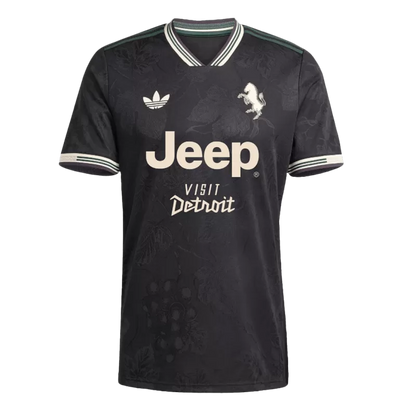 Camisola Juventus FC 2025-26 Alternativa Preta Versão Adepto