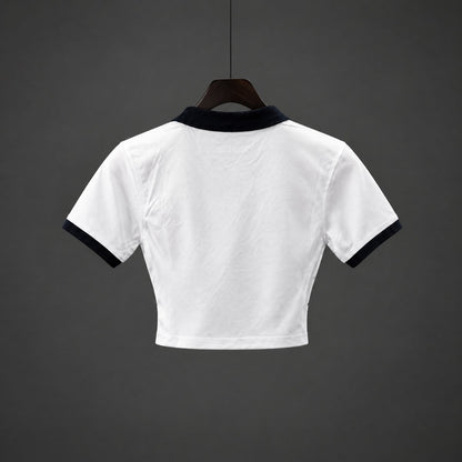 Crop Top Mulher Atletico-MG 2026-27 Alternativo Branco