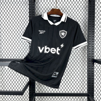 Camisola Botafogo-RJ 2025-26 Alternativa Preta Versão Adepto