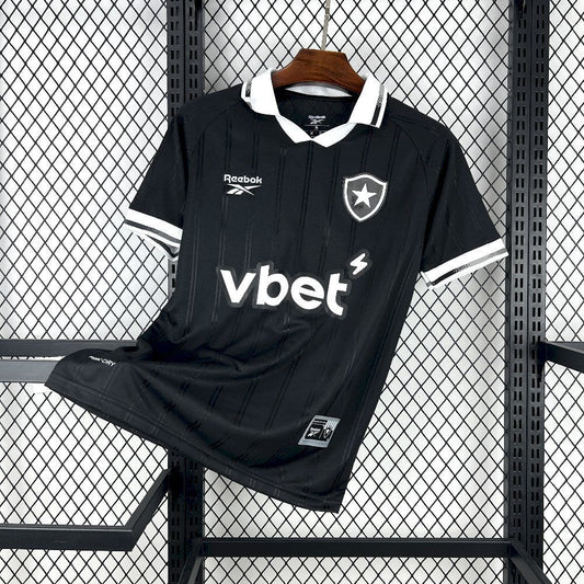 Camisola Botafogo-RJ 2025-26 Alternativa Preta Versão Adepto