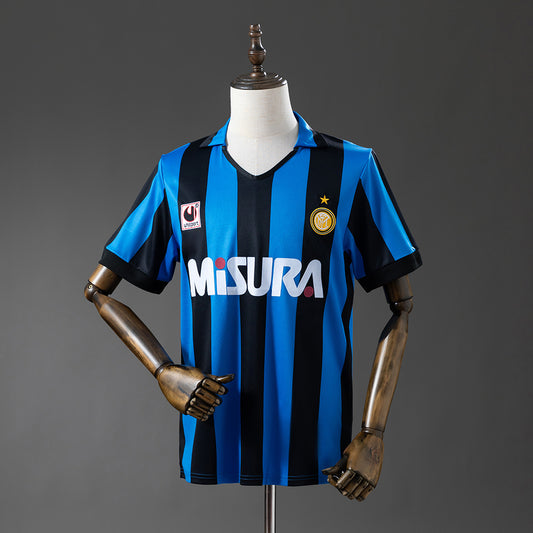 Camisola Inter Milão 1990-91 Principal Versão Adepto