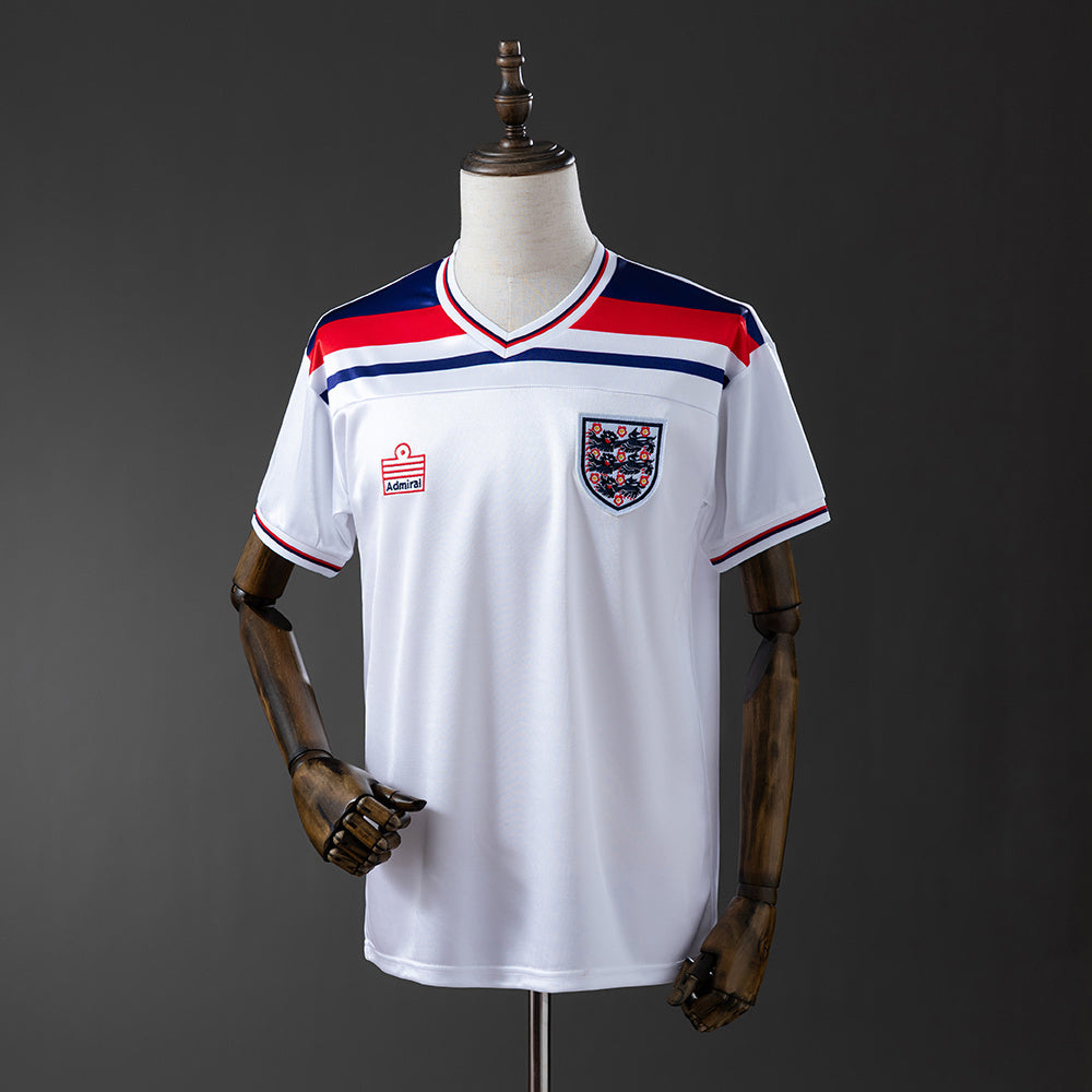Camisola Inglaterra 1982 Principal Versão Adepto