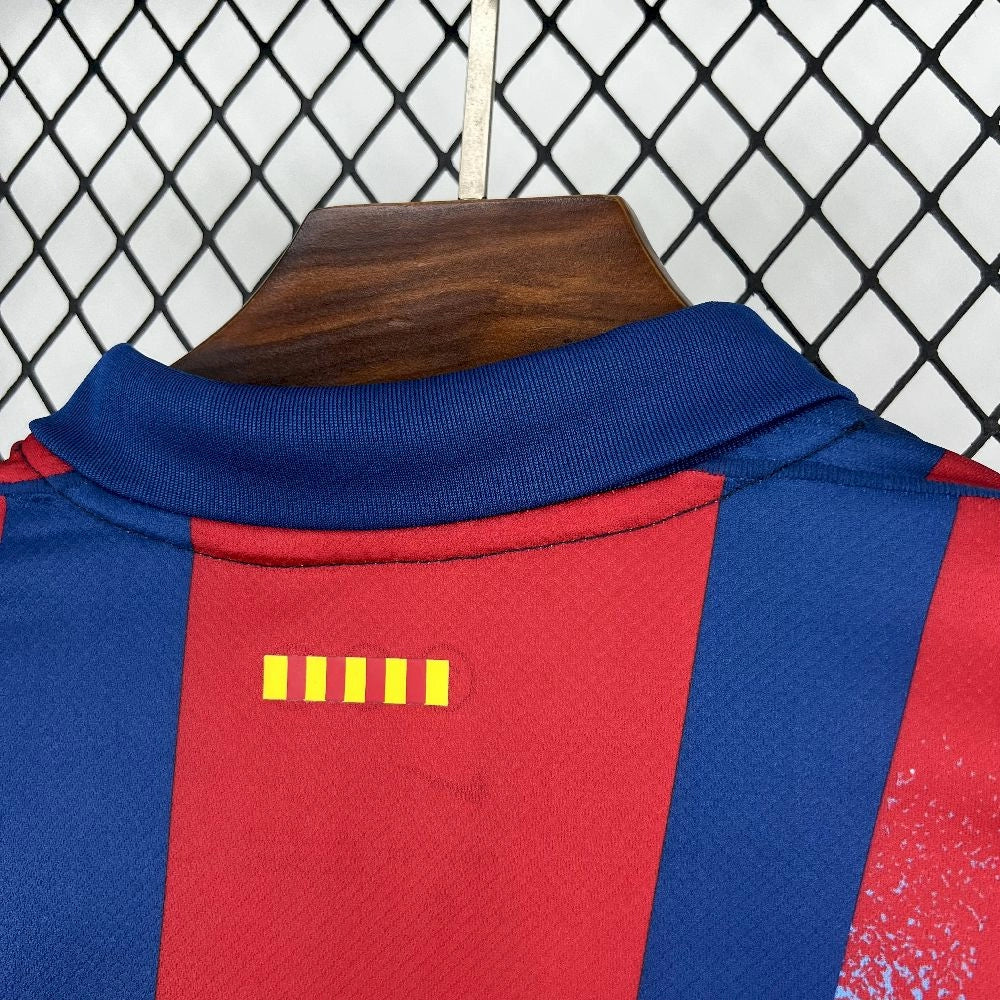 Camisola FC Barcelona 2025-26 Alternativa Azul Versão Adepto