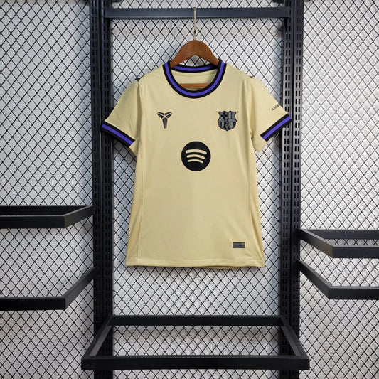 Camisola FC Barcelona 2025-26 Alternativa Amarela Versão Mulher
