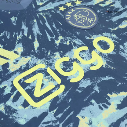 Camisola AFC Ajax 2024-25 Alternativa Azul Versão Adepto