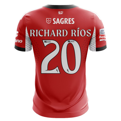 Camisola SLB 2025-26 Principal Versão Adepto RICHARD RÍOS #20