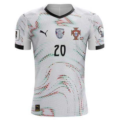 Camisola Portugal 2025 Alternativa Versão Adepto JOÃO CANCELO  #20