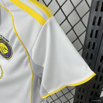 Kit Criança Al-Nassr FC 2025-26 Alternativo