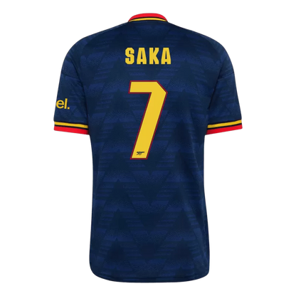 Camisola ARS 2026-27 Alternativa Azul UCL Versão Adepto SAKA #7