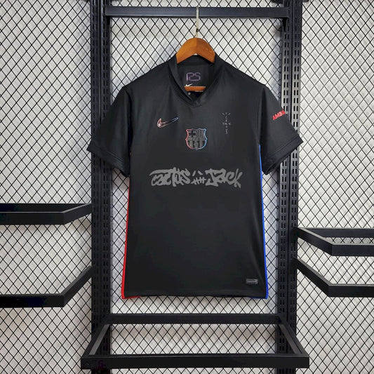 Camisola FC Barcelona 2025-26 Edição Travis Scott Versão Adepto